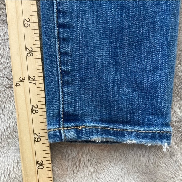 American Eagle Super Stretch Hi-Rise Jegging Skinny Jean Stonewashed Medium 6 R - Picture 10 of 14
